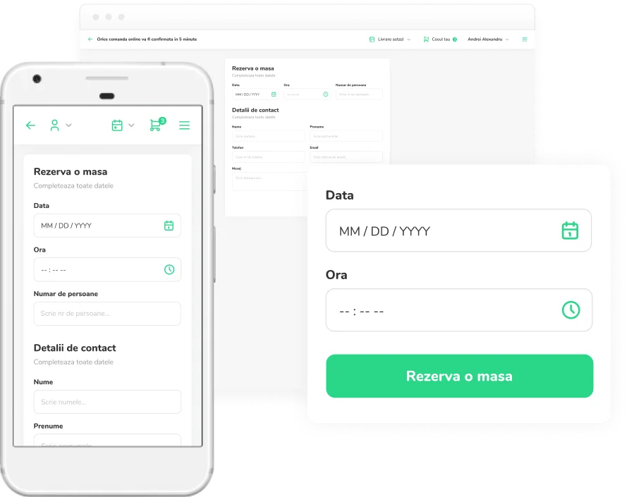 Horeka, sistem de rezervare masa online restaurant