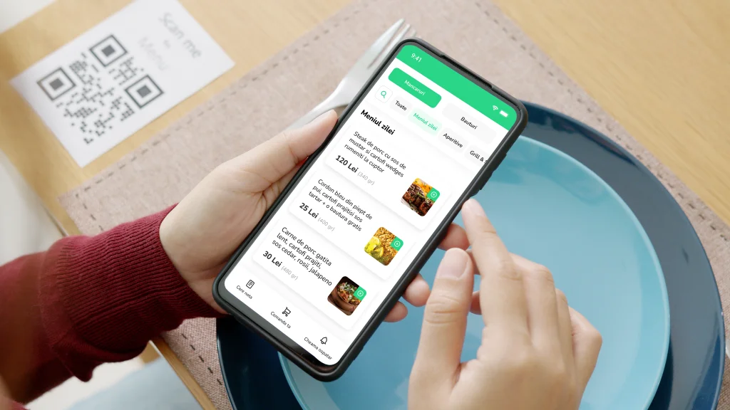 Scaneaza meniul Horeka